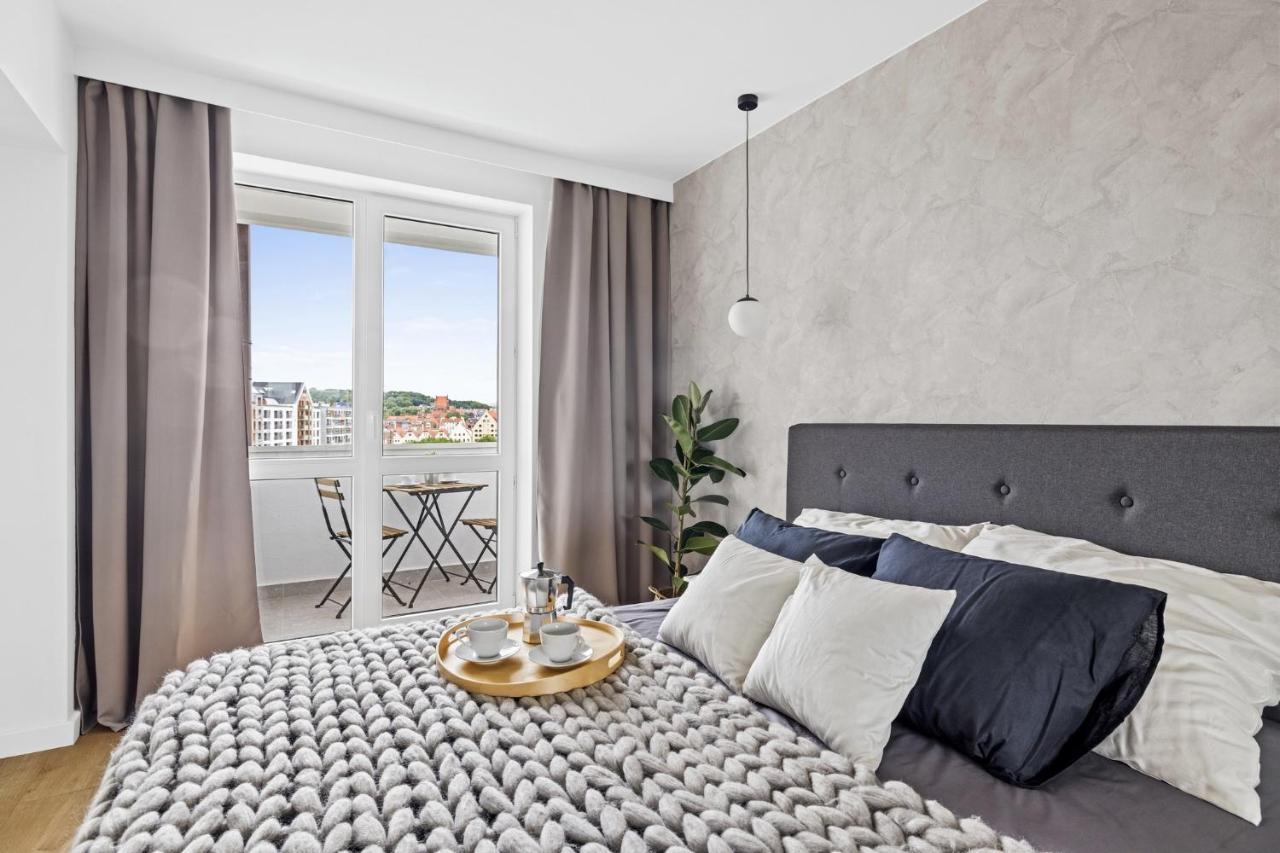 Modern Apartment - Gdansk City Centre Buitenkant foto