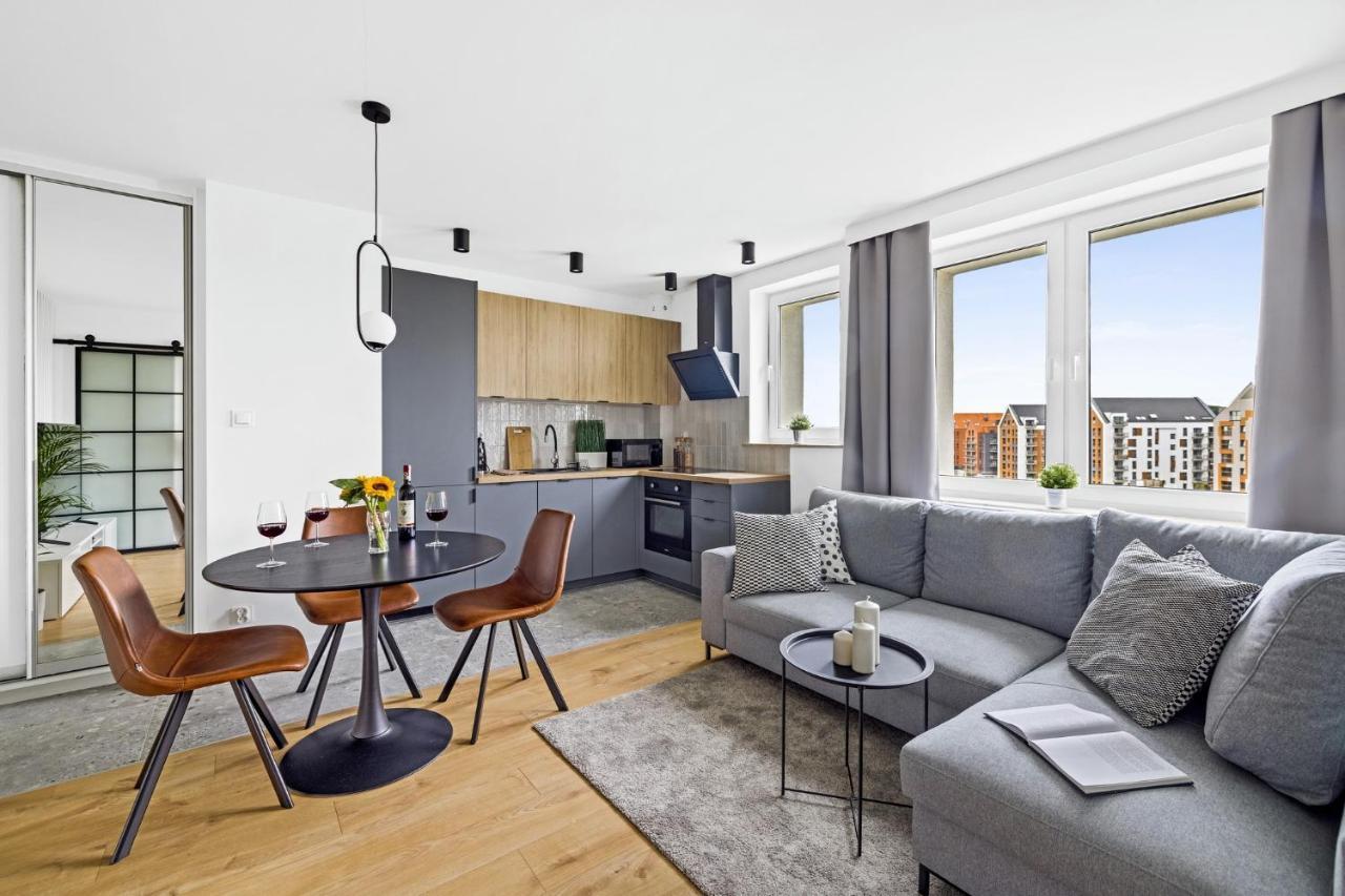 Modern Apartment - Gdansk City Centre Buitenkant foto