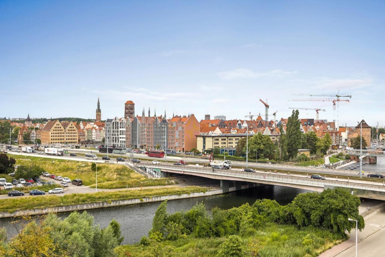 Modern Apartment - Gdansk City Centre Buitenkant foto